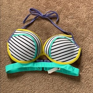 Victoria’s Secret padded bikini top sz 34D